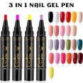 thumbnail image 2 of Stylo de Vernis à Ongles Professionnel 3 en 1 Longue Durée UKHJ2S, 2 of 8