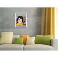 thumbnail image 4 of San Francisco - China Town - Delta Air Lines - Vintage Airline Travel Poster by John Hardy c.1960s - Fine Art Matte Paper Print (Unframed) 16x20in, 4 of 4