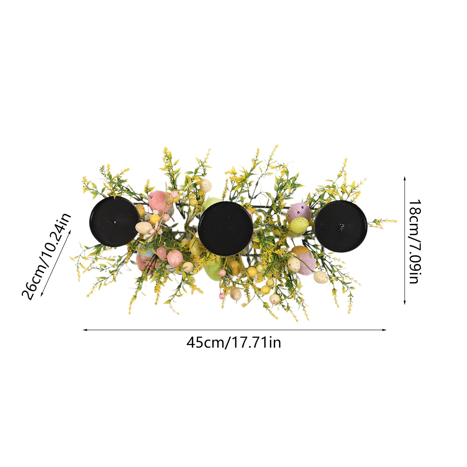 Spring Clearance! YZEGDCH Easter Picks Artificial Sprays Wire Spring Easter Home Decor Centerpiece Flower Arrangement Easter Gift for Women Men