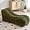 Olive Green, variant on Yoga Chair for Adults, S Curved Chaise Lounge Indoor, Ergonomic Design Filled with Soft Sponge, Providing Gentle Support for Exercise Stretching Relaxing, White