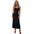 thumbnail image 1 of Vestido De Mujer Midi Casual Stretch Para Diario Y Salida, 1 of 5
