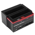 thumbnail image 1 of HDD Enclosure, Hard Disk Dock Convenient Practical Widely Used LED Screen Indicator  For Hard Drives Read For Extend U Disk, 1 of 8