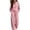 Pink, variant on Szluipve 2 Piece Sets for Women Velour Tracksuit 2 Piece Outfit Half Zip Stand Collar Top Leopard Print Side Stripe Wide Leg Pants Casual Loungewear Set Pink M