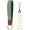 Fish - Pine Green, variant on Key Chain, Stretchy Wristlet, Cute Wrist Lanyard Strap for with D Ring for Women Men (Fish - )