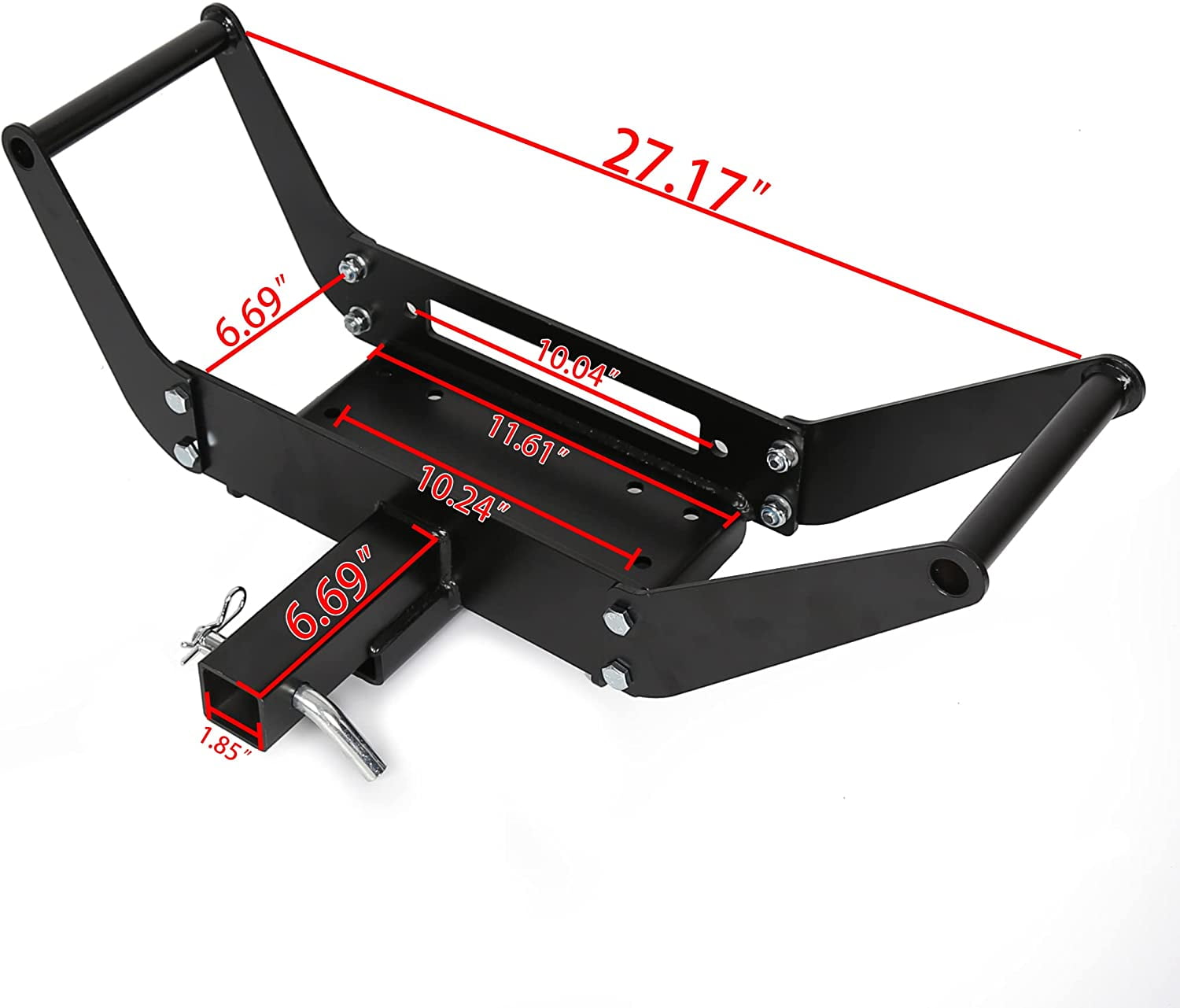 Buy HECASA 10 x 4 1/2 Cradle Winch Mounting Plate for Harbor Freight
