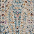 thumbnail image 2 of LR Home Floral Woven Indoor Outdoor Rug, Multi / Gray, 2 ft. x 3 ft., 2 of 9