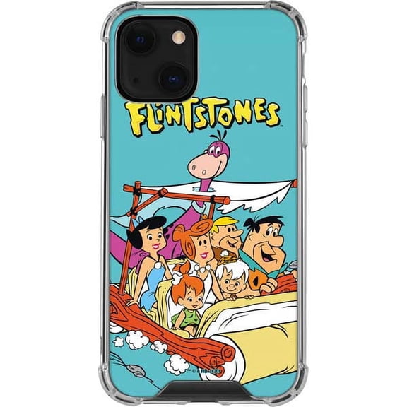 Skinit Cartoons The Flintstones and Rubbles iPhone 13 Mini Clear Case