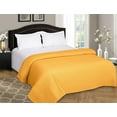 thumbnail image 4 of BELIZZI HOME 100% Cotton Bed Blanket, Breathable Bed Blanket King Size, Cotton Thermal Blankets King, Perfect for Layering Any Bed for All Season, Mustard Yellow, 4 of 7