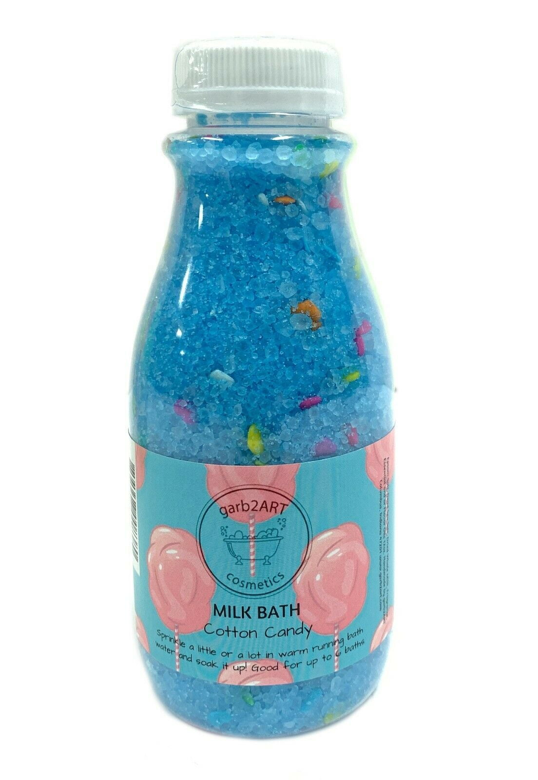 Garb2Art Milk Bath Body Bomb Fizzies with Organic All Natural