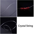 thumbnail image 4 of 109 Yards Clear Crystal Elastic Thread 0.6mm Stretch String Cord Crafting DIY Thread, 4 of 9