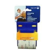 IPG Clear Shipping Tape, 2" x 17.5 yd, Single Roll With Dispenser