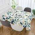 thumbnail image 2 of Yayeee Tablecloths 60" x 60" Rectangle Wrinkle Resistant Party Table Cover, Darker Leafy Pattern, 2 of 8