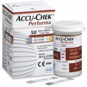 Accu-Chek® Performa Blood Glucose Test Strips, 50/Box (946331_BX)