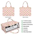 thumbnail image 2 of Large Capacity Tote Bag,Floral Fairy Princess Pattern Handbag Fashion Luxury Tote Bag,15.7"x13"x 5.1" Inches,Laptop Compatible, 2 of 6