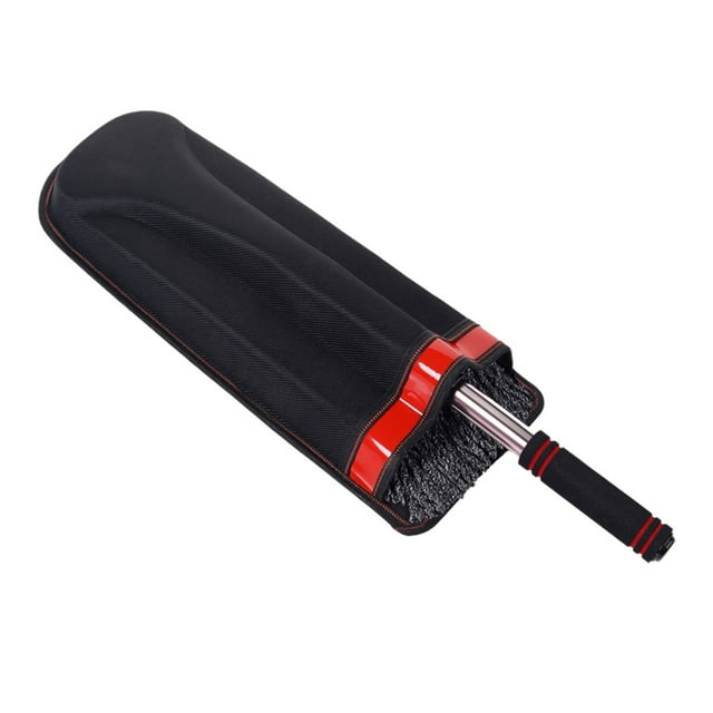 B Brush With Storage Bag Car Cleaning Tool Dust Removal Soft Bristle For Vehicle Washing And Interior Detailing