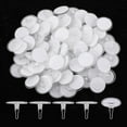 thumbnail image 2 of New Arrivals 100Pack Ceiling Hooks Adhesive Removable Wall Hanger, 2cm Disc Sticky for Festival Wedding Christmas Decor, 2 of 8