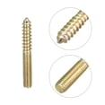 thumbnail image 4 of M8x60mm Hanger Bolts, 8 Pack Double Ended Thread Dowel Screws for Wood Furniture, 4 of 5