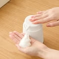 thumbnail image 5 of LZLINGMEI Foaming Hand Soap Dispenser Plastic,Modern Minimalist Style for Bathroom & Kitchen Countertop Refillable, 5 of 12