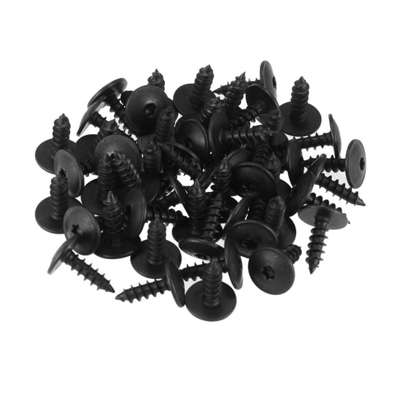 50pcs N90775001 Car Fender Liner Splash Guard Under Cover License Bracket Tapping Screw Bolt for VW for Audi for Porsche