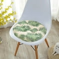 thumbnail image 4 of Chair Cushion, 2025 New Bohemian Soft Round Chair Pad, Garden Patio Home Kitchen Office Seat Cushion Leaf Diameter 16inch ,Green, 4 of 6