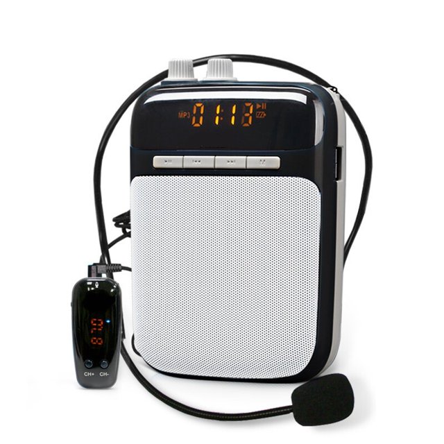 S518 Mini Voice Amplifier Portable Wireless Megaphone Promotion Teaching Tour Guide Microphone ,Loud Volume