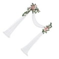 thumbnail image 1 of maskred Exquisite Artificial Flowers With Chiffon Curtains For Romantic Wedding Arbor Has Soft Touch And Is A5, 1 of 6