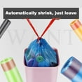 thumbnail image 5 of 4 Gallon Trash Bags with Handle Household Plastic Rubbish Bags Trash Bags Biodegradable ,Drawstring Trash Bags for Household Kitchen Home Outdoor Storage, 5 of 5