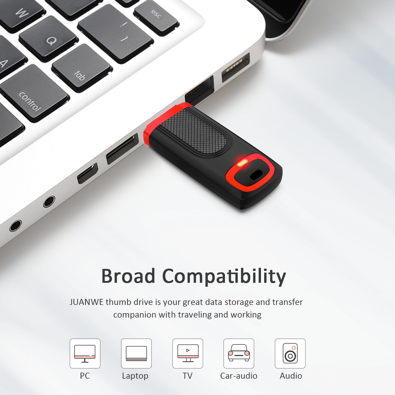 KOOTION USB C Flash Drive 64 GB 2 in 1 USB 3.0 + USB Type C Thumb Drive  High Speed up to 90 MB/s Dual OTG Thumb Drive USB Stick for Samsung,  Huawei