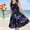 Multicolor, variant on Piuwrlz Girls Summer Dresses Girl Casual Play Dresses Pleated Skirts Multicolor Size 4 Years