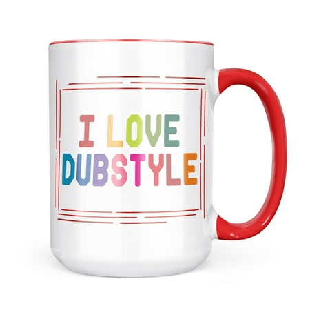 

Neonblond I Love Dubstyle Colorful Mug gift for Coffee Tea lovers