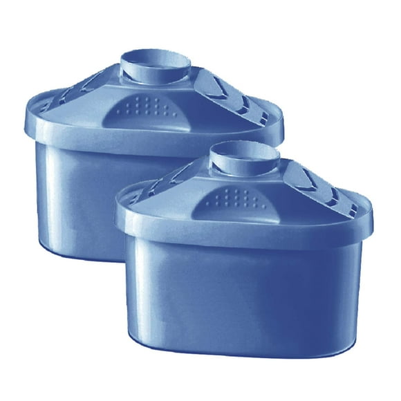 Lake Industries Alkaline Water Pitcher Cartridge Replacement | 150 liters/40 Gallon Capacity | Pure Clean Hydration | 2-Pack