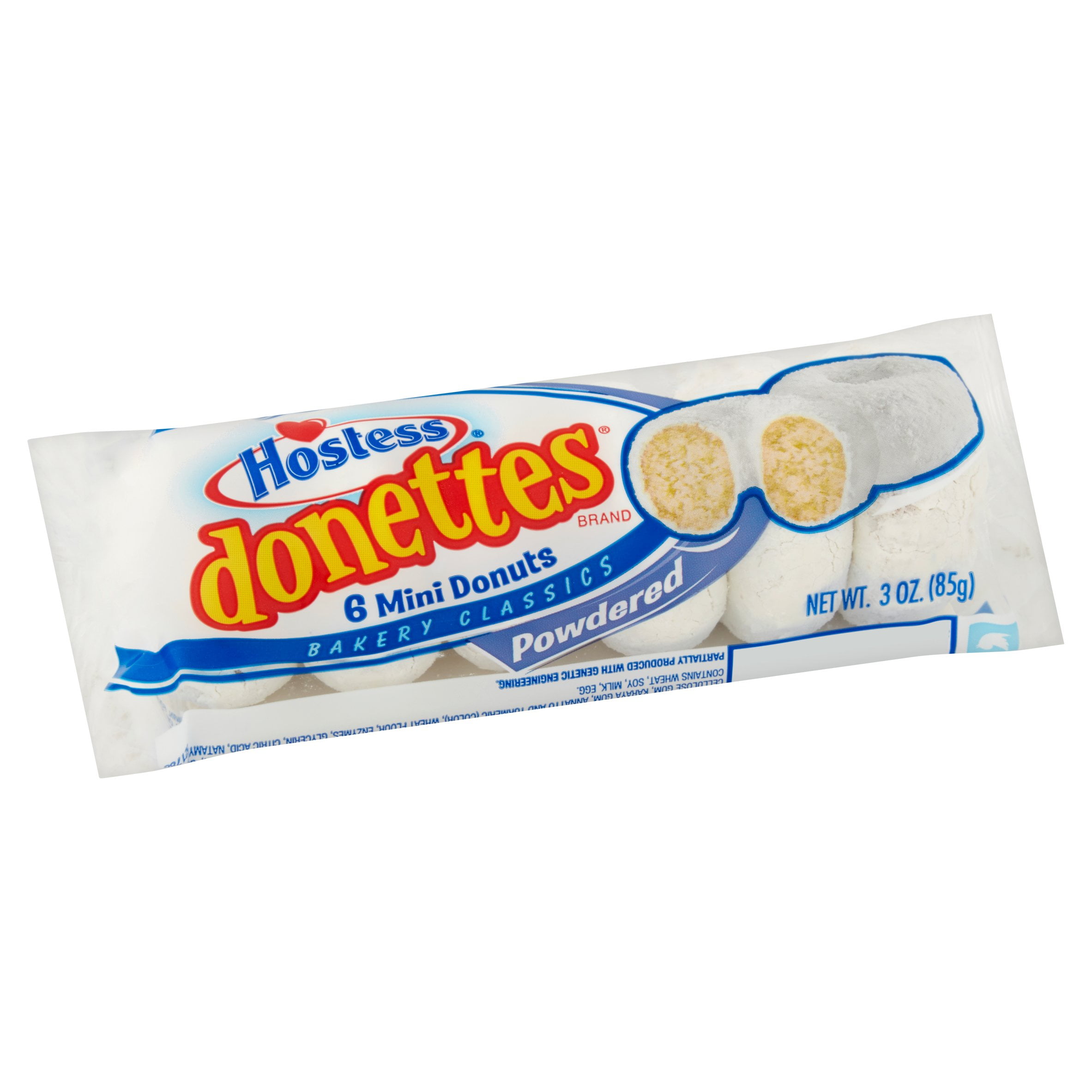 HOSTESS DONUT POWDERED 6PK 1 ct. of BOX/10