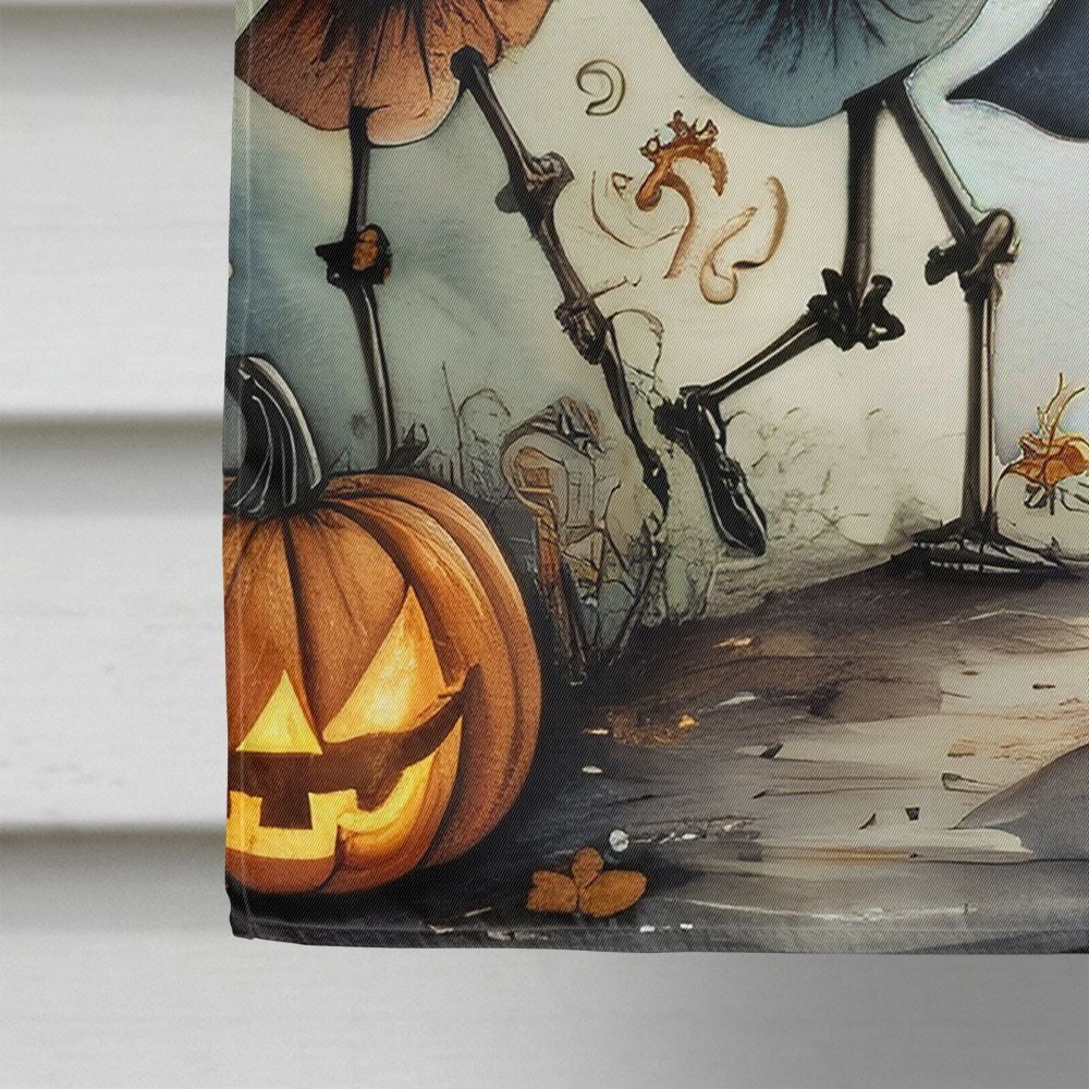 28x40 Inch Double-Sided Halloween Decorative Pole Flag for Outdoor Home Display