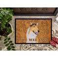 thumbnail image 3 of Carolines Treasures SS4903MAT 18 X 27 In. Collie Smooth Wipe Your Paws Indoor Or Outdoor Mat, 3 of 4