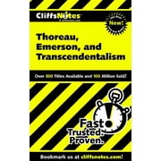 Angle View: Cliffsnotes Literature Guides: Thoreau, Emerson, and Transcendentalism (Paperback)