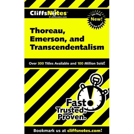 Cliffsnotes Literature Guides: Thoreau, Emerson, and Transcendentalism (Paperback)