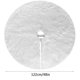 thumbnail image 3 of Falda para árbol de Navidad XoYo piel sintética blanca 122 cm, 3 of 6