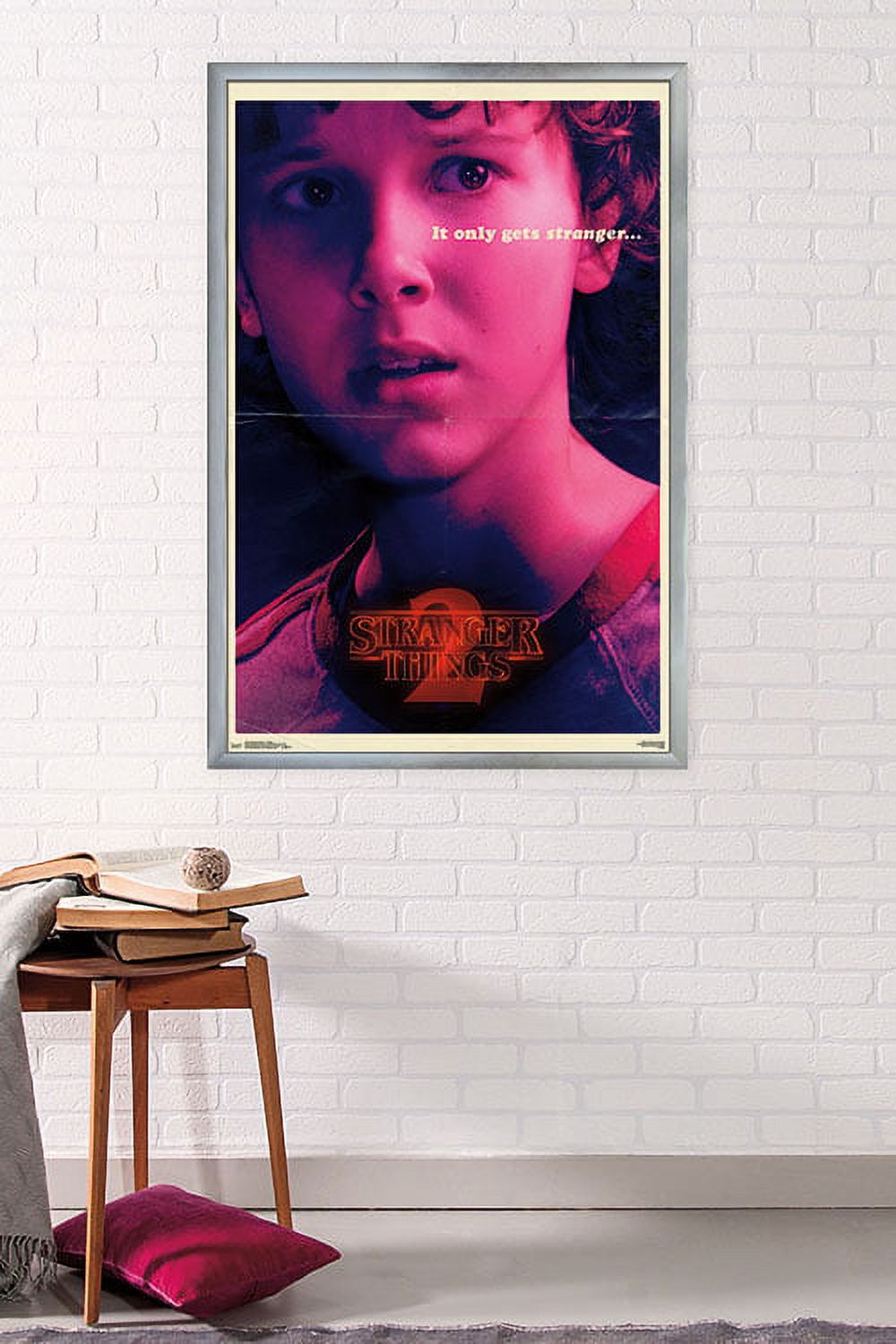 Netflix Stranger Things: Season 2 - Eleven Wall Poster, 22.375" x 34", Framed