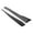 Matte Black, variant on Ikon Motorsports 2PCS Side Skirts Extension Rocker Panel Bodykit Replacement Compatible With 2020-2025 Toyota GR Supra A90 A91 IKON Style PP Polypropylene Matte Black 2021 2022