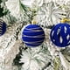 thumbnail image 3 of 30 Pcs Velvet Christmas Balls Flocked Plastic Balls Xmas Tree Ornaments,Christmas Tree Decoration Balls,Set of 30 Velvet Flocked Ornaments for Xmas,Red Velvet Flocked Balls Xmas, 3 of 9