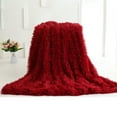 thumbnail image 1 of Long Fur Throw Blanket Super Soft Long Shaggy Faux Fur Lightweight Warm Cozy Plush Fluffy Decorative Blanket for Couch Bed Chair 63''x 79'', 1 of 7