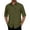 c01Green, variant on LNWUY Mens UPF 50 Long Sleeve Shirts Outdoor Hiking Travel Quick Dry Sun Protection Button Up Shirt With Pockets Top White L