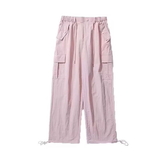 Little Girl Cargo Pants Trousers With Pockets Jogger Kids Pants Pantalon Pour Filles Size 5-6T