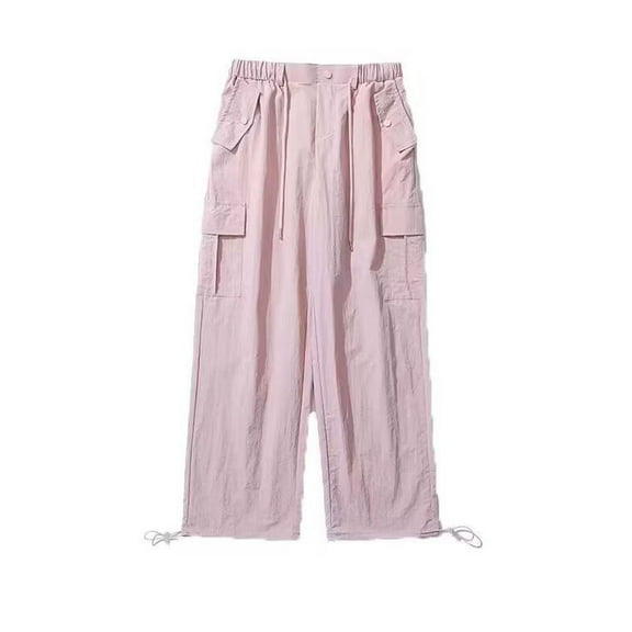 Wangkekeji Pants For Girls Cargo Trousers With Pockets Jogger Pants Girls plus Size Clothes 18-20