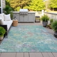 thumbnail image 4 of Dalyn Rugs Machine Washable Indoor/Outdoor Chantille ACN2166 Teal 2'6" x 3'10" Rug, 4 of 9