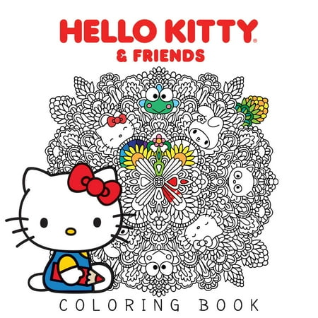 Hello Kitty & Friends Coloring Book (Best Friend Coloring Pages)