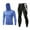 Blue, variant on YAYUBA 2 Pack Thermal Underwear Long Johns for Men Fleece Lined Base Layer Tops and Bottoms Set Cold Weather Winter Gear