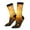 3 Black, variant on Sunflower Sunset Rainfall Crew Socks for Men & Women, Breathable Casual Athletic Ankle Socks