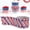 G, variant on Red White & Stripes Ribbon 5 Yards 1.5 inch Wide Ribbon Usa 250Th Anniversary Wired Ribbon for Crafts Wrapping Wreath Bows Patriotic 4th of July Ribbons for Memorial Day Home Party Decoration