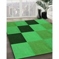 thumbnail image 2 of Ahgly Company Indoor Square Patterned Green Area Rugs, 8' Square, 2 of 6